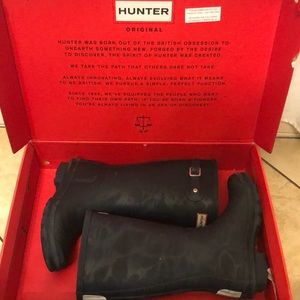 Hunter rain boots